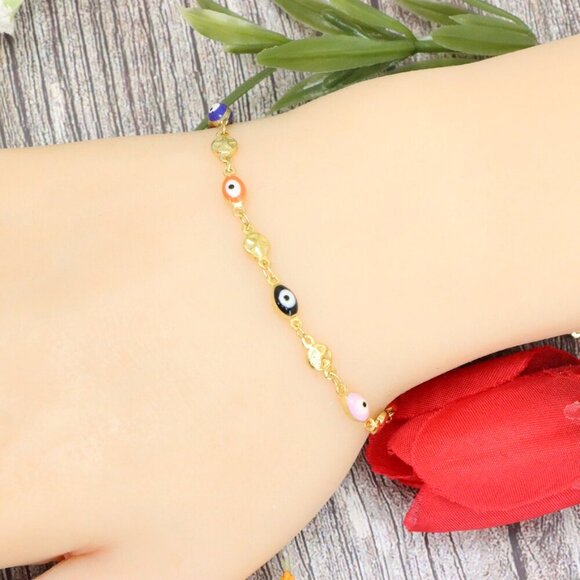 "Trendy Handmade Bracelet – A Stylish Gift for Women & Girls, MAR091500 - Picture 4 of 10